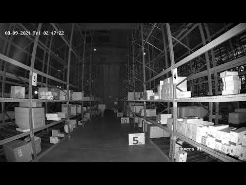 Minidome ip camera of 8 megapíxeles and fix lensvideo_noche