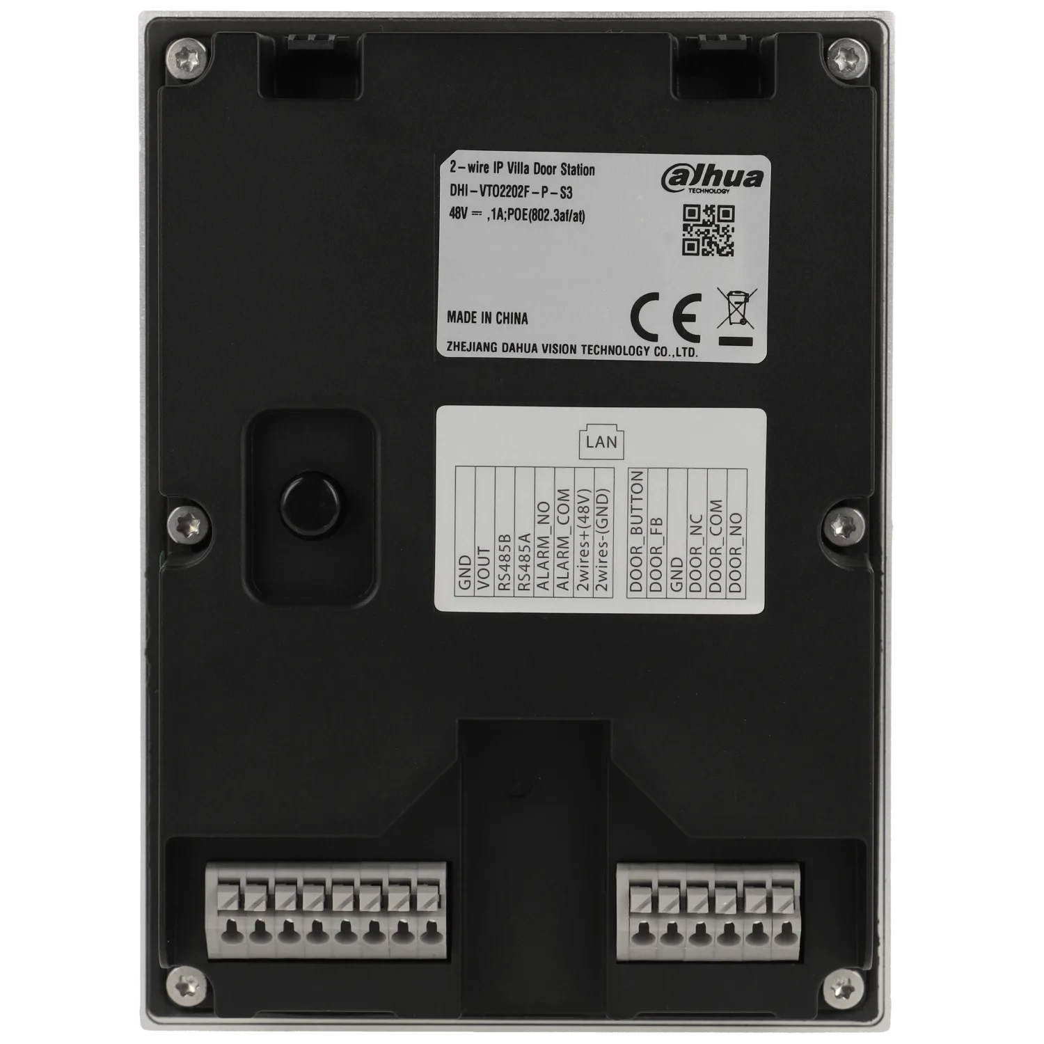 Videoportero 2 hilos / ip para superficie / empotrar