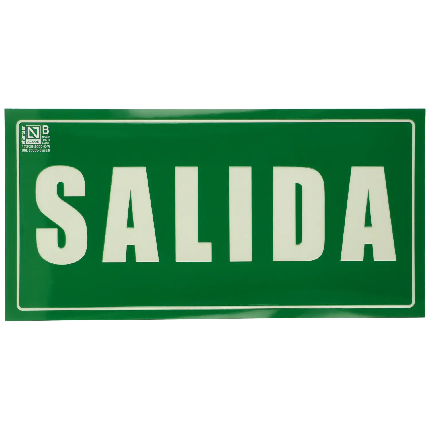 [A-CARTEL-SALIDA] Cartel salida